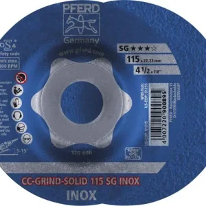 Neue Ware PFERD Schleifscheibe CC-Grind Solid SG INOX 115mm