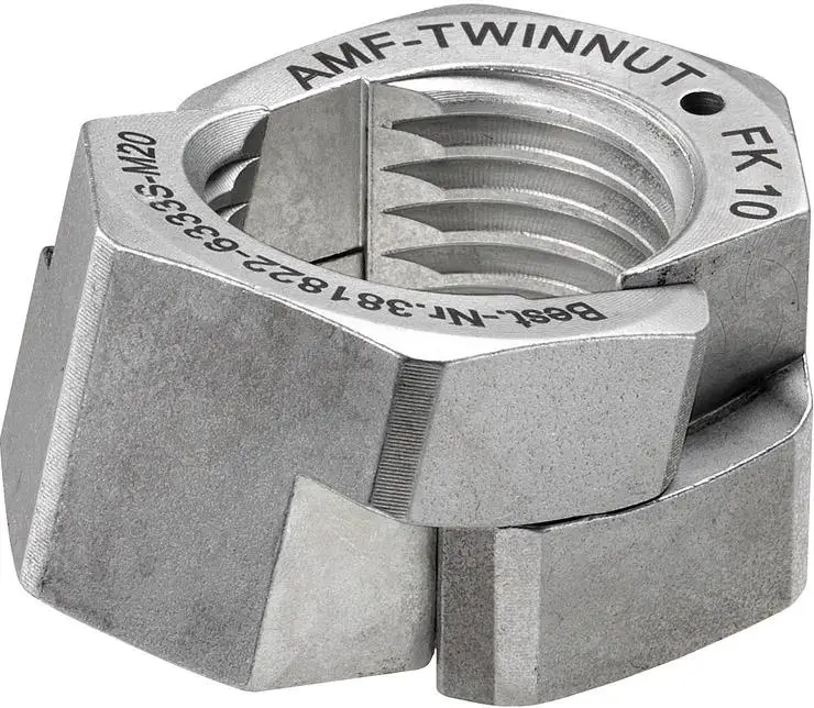 AMF TWINNUT-Mutter ohne Bund 6333S-M6 Neuheit
