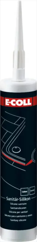 E-COLL Sanitär-Silikon 310ml grau Schnäppchen