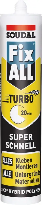 Fix ALL TURBO 290ml schnelle Verklebung Heißes Angebot
