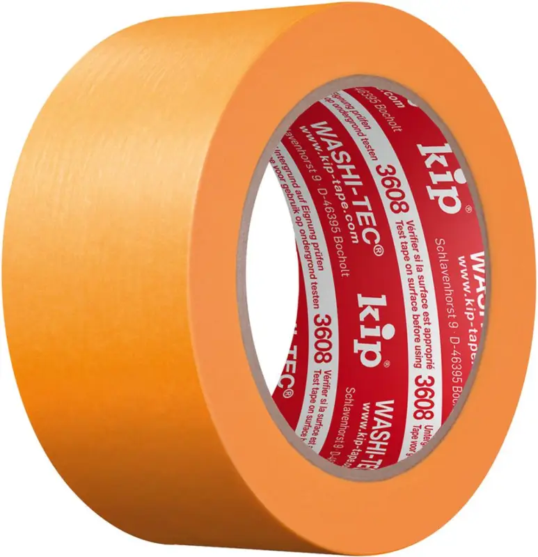 WASHI-TEC Kip WASHI-TEC STANDARD Goldkrepp orange 48 mm x 50 m Kracherpreis