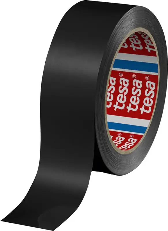 Aktuell TESA 60404 PVC 66m x 12mm, schwarz