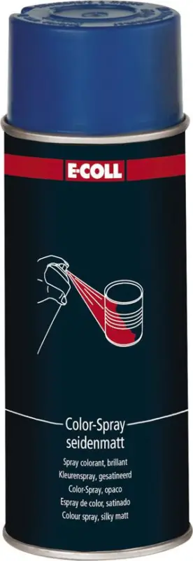 E-COLL Color-Spray seidenmatt 400ml enzianblau Bestseller