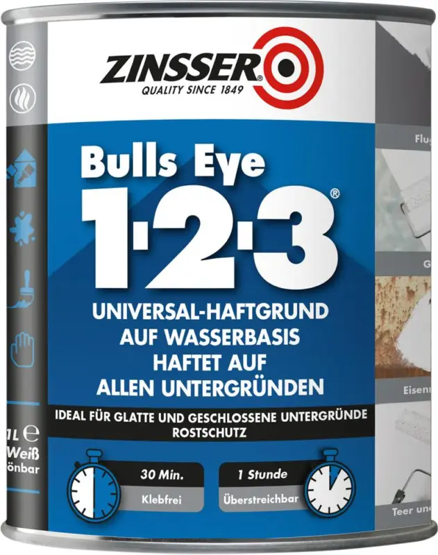 ZINSSER Bulls Eye 123 1L Preisreduziert
