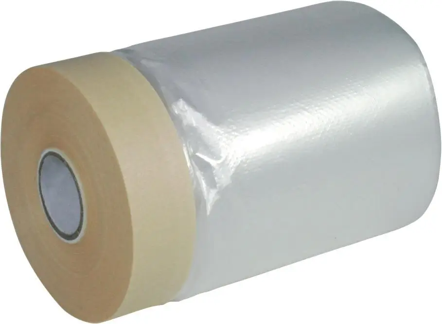 Maler-Abdeckfolie 300mm x 33m mit Klebekante selbstklebend Top-Angebot