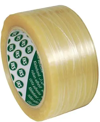 PVC-Packband 66m x 50mm transpar., fadenverstärktNaturkautschukkleber Gerlinger Sonderangebot