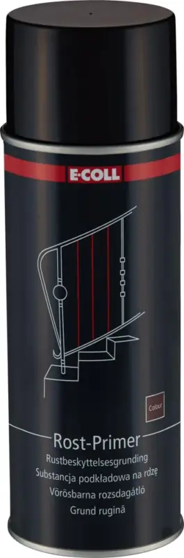 Neuheit Rostprimerspray 400ml rotbraun E-COLL EE