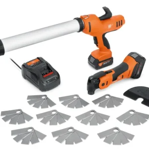 Nur Für Kurze Zeit FEIN FEIN Akku-Kartuschenpresse und Akku-MultiMaster AKP 18-600 AS Fugensanierer-Set