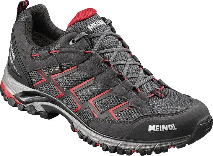 MEINDL Sportschuh 3825-01 Caribe GTX, Gr. 12 scharz/rot Billig