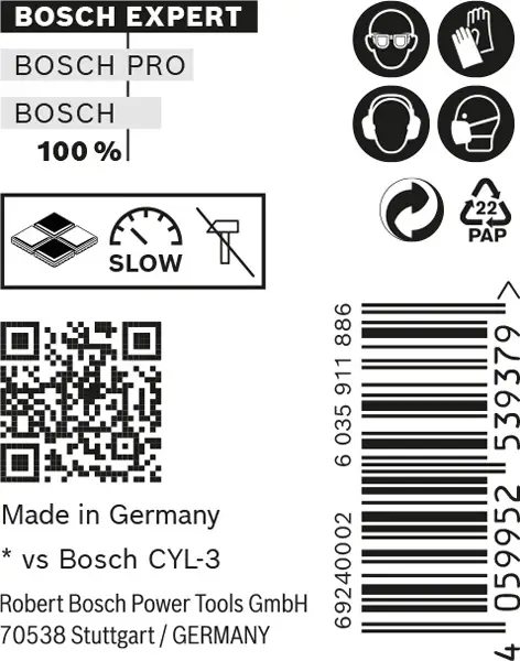 Zertifiziert BOSCH EXPERT CLY-9 Multi Construction Bohrer-Set, 10x80x120 mm, 8-tlg.