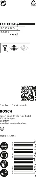 Mega-Angebot BOSCH EXPERT HEX-9 Hard Ceramic Bohrer, 7x90 mm