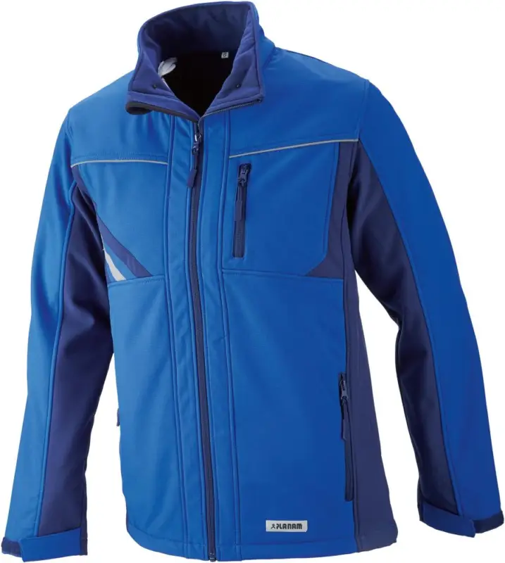 PLANAM Softshelljacke Highline, kornblau, Gr. M Garantierte Lieferung