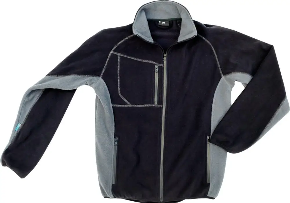 EXCESS Fleecejacke Champ, Gr.M, schw./grau Rabatt