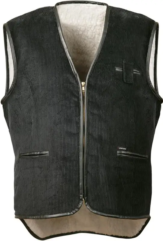 CRAFTLAND PROTECTION Breitcordweste, Gr.M, schwarz Billig