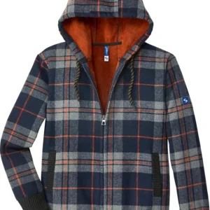 Zertifiziert Thermojacke Curris schwarz/grau/orange Gr.M