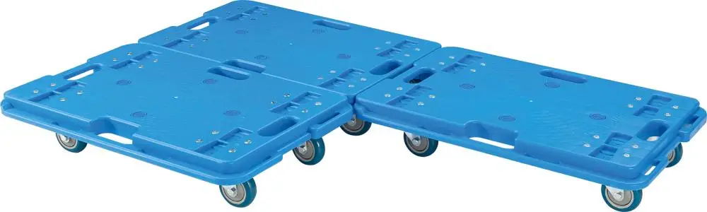 BS ROLLEN Allzweckroller.950 mit Platte Polyurethan blau Wochenendangebot