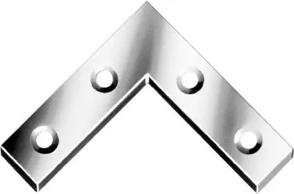 Sale VORMANN Möbel-Flachwinkel verz. 75x12mm Nr. 186075Z