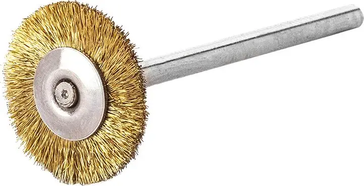 LESSMANN Miniatur-Rundbürste Messing gew. 19x0,1mm Knallerangebot