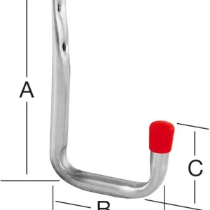 Versand Am Gleichen Tag Wandhaken Typ 2 18 X 1 mm Stahlr.