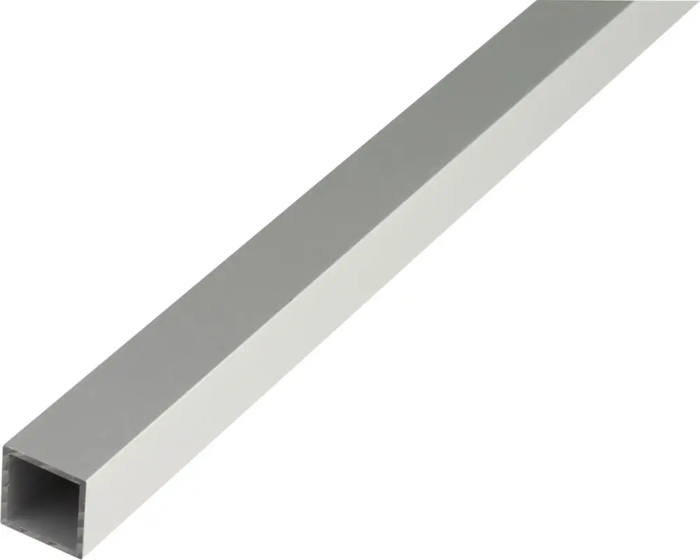 Markenprodukt GAH Alu-Vierkantrohr 1000/20x20x1,5mm silberfarbig