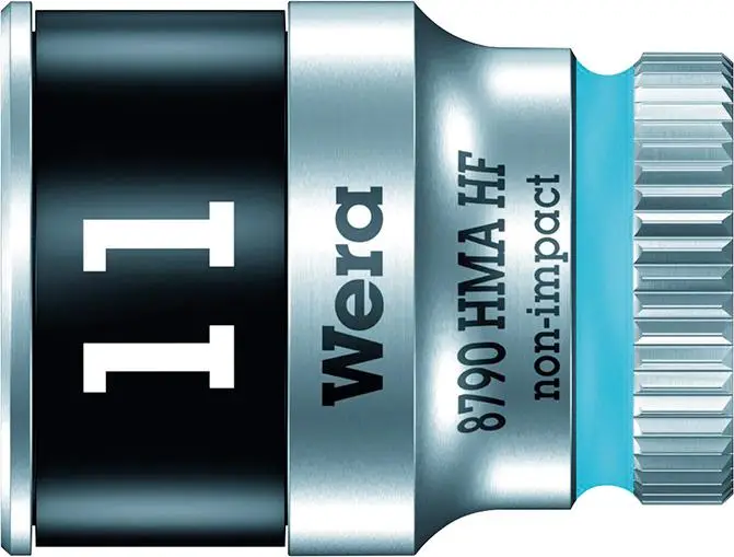 WERA Steckschlüsseleinsatz 6-kant 1/4" 11mm mit Haltefunktion Must-Have