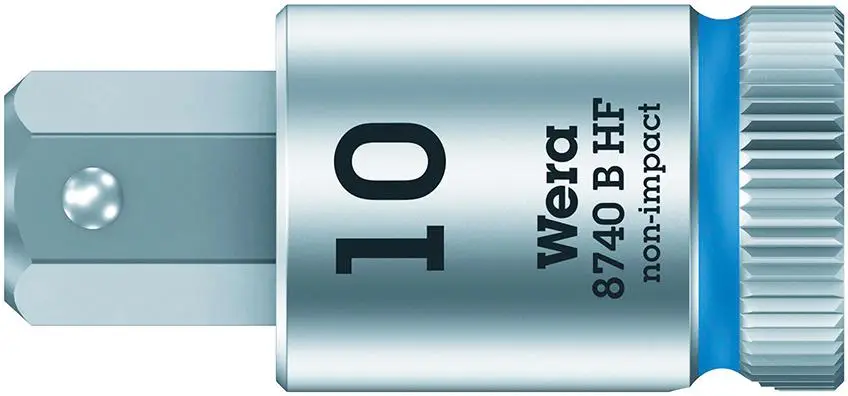 WERA Schraubendrehereinsatz 3/8" Innensechskant mit Haltefunktion 10x38,5mm Sale
