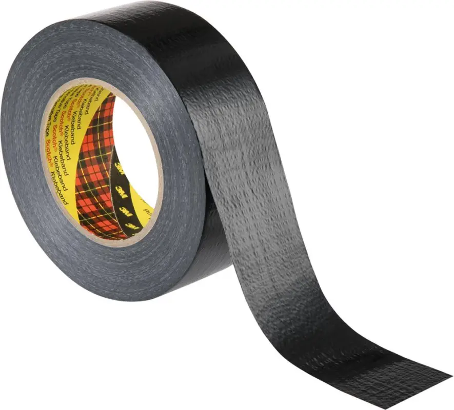 Formflexibles Universal Gewebeklebeband 2904 Schwarz, 48 mm x 50 m 3M" Wochenendangebot