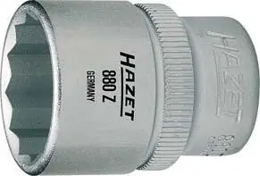 Bestseller HAZET Steckschlüsseleinsatz 12-kant 3/8" 18mm