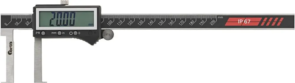 FORTIS Dig.-Innennuten Messch. 25-200mm ohne Daten Schnäppchen