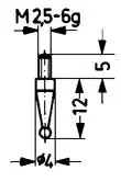 KÄFER Messeinsatz Stahl Typ 18/ 4,0mm Preis Gesenkt
