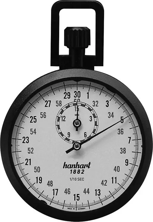 Bestpreis Präzisions-Kronen-Stopper1/10-Sek. 15Min. HANHART
