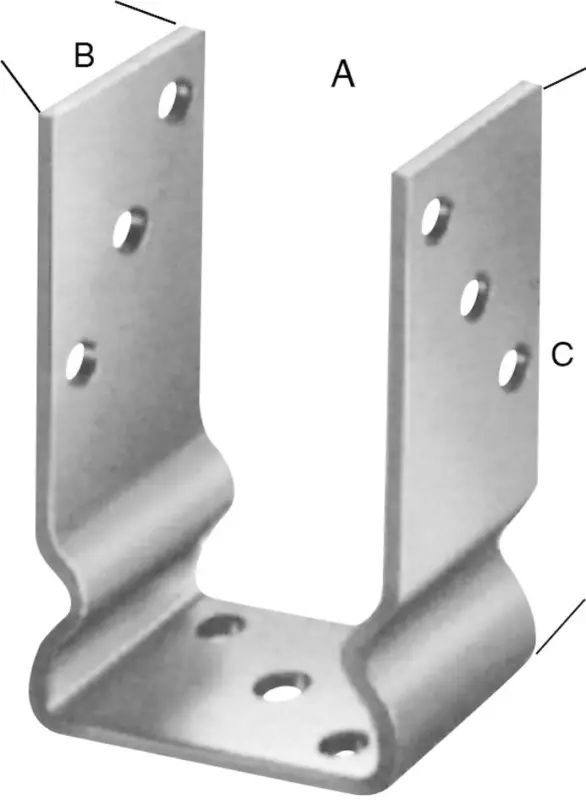 Top-Preis U-Pfostenlasche tzn 91 CE