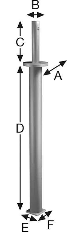 Günstig SST Pfostenhalter PDS60G