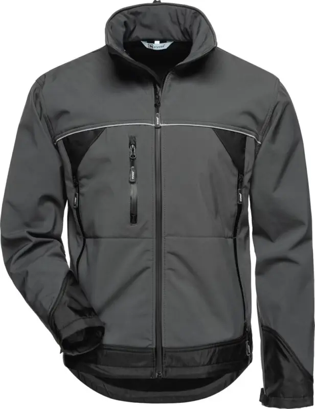 Top-Angebot ELYSEE Jacke Beta, Softshell, Gr.L, grau/schwarz