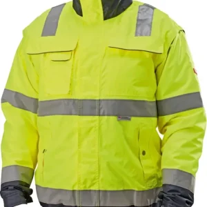 FORTIS Warnjacke Arthur 2.0 gelb-marine, Gr.S Billig