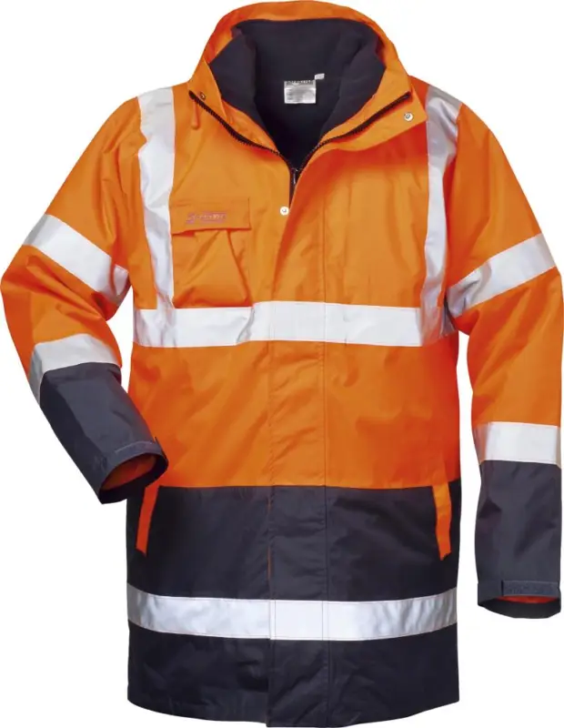 Markenprodukt SAFESTYLE Warnparka Travis, Gr. S, orange/marine