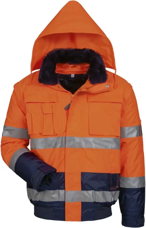 Sofort Bestellen ELYSEE Warnjacke Volker, Gr. M, orange/marine