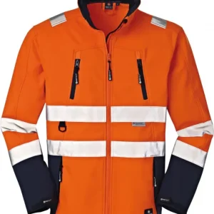 4 PROTECT JackePittsburgh,Softshellleuchtorange/navy,Gr.XL Nur Heute