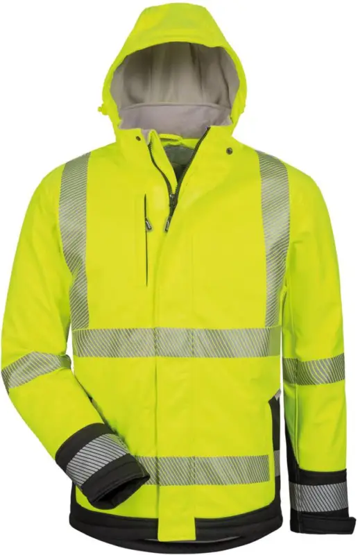 ELYSEE Warnjacke Melvin,Softsh. Gr.2XL, gelb/schwarz Mega-Angebot