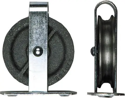 Mega-Angebot Stehrolle Nr.496 60mm mit Gussrolle