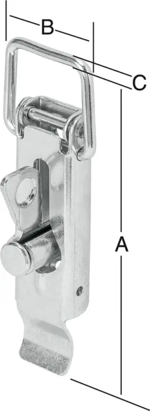 VORMANN Kistenverschluss 110x37 mm verzinkt Heißes Angebot