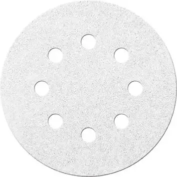 Preisreduziert FORTIS Klettschleifsch.weiss6St.125 mm K 80,8 Loch