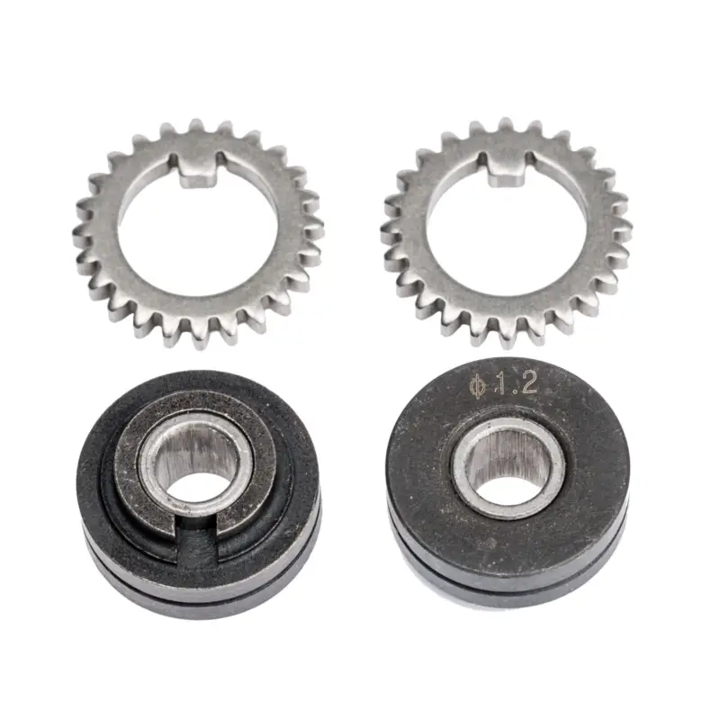 Schweisskraft Vorschubrollenpaar mit Zahnkranz für Massivdraht 1,6 mm Super-Preis