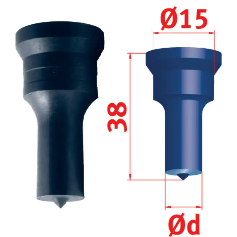 Metallkraft Rundstempel Nr.1 Ø 12,5 mm Neuheit
