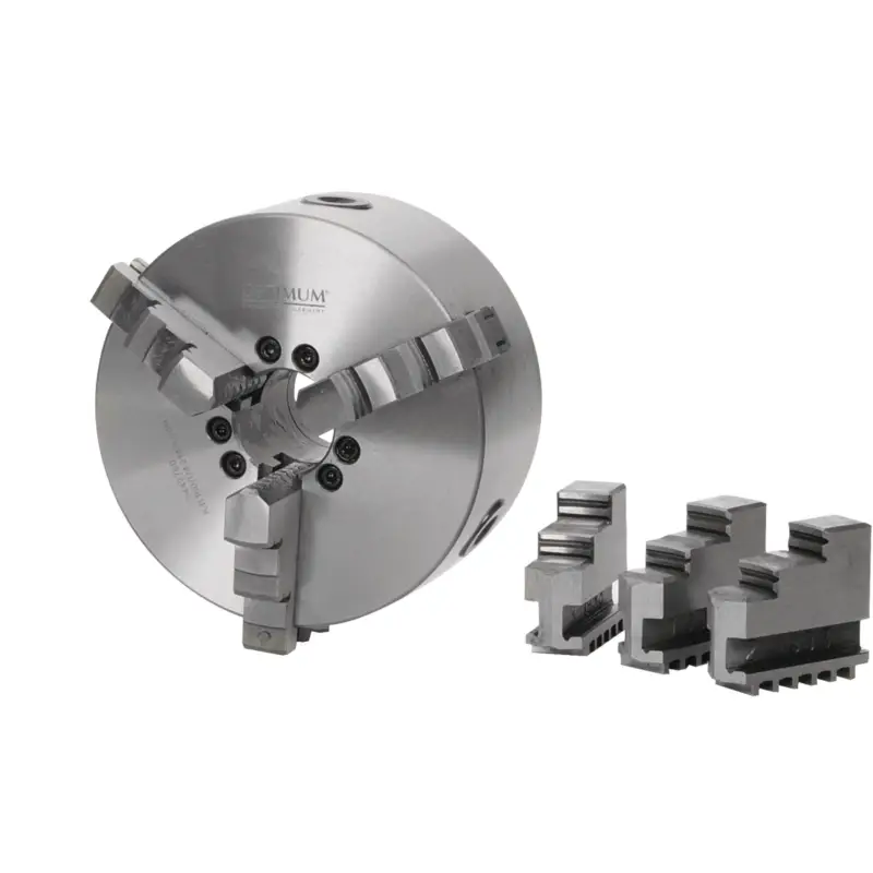 Optimum Dreibackendrehfutter zentrisch spannend Ø 250 mm Camlock DIN ISO 702-2 Nr. 6 Kracherpreis