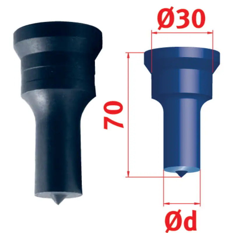 Sonderangebot Metallkraft Rundstempel Nr.2 Ø 16 mm