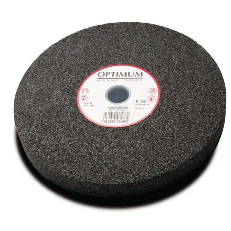 Optimum Normalkorund-Schleifscheibe Ø 250 x 30 Ø 25 mm, K60, Härte M Sonderaktion