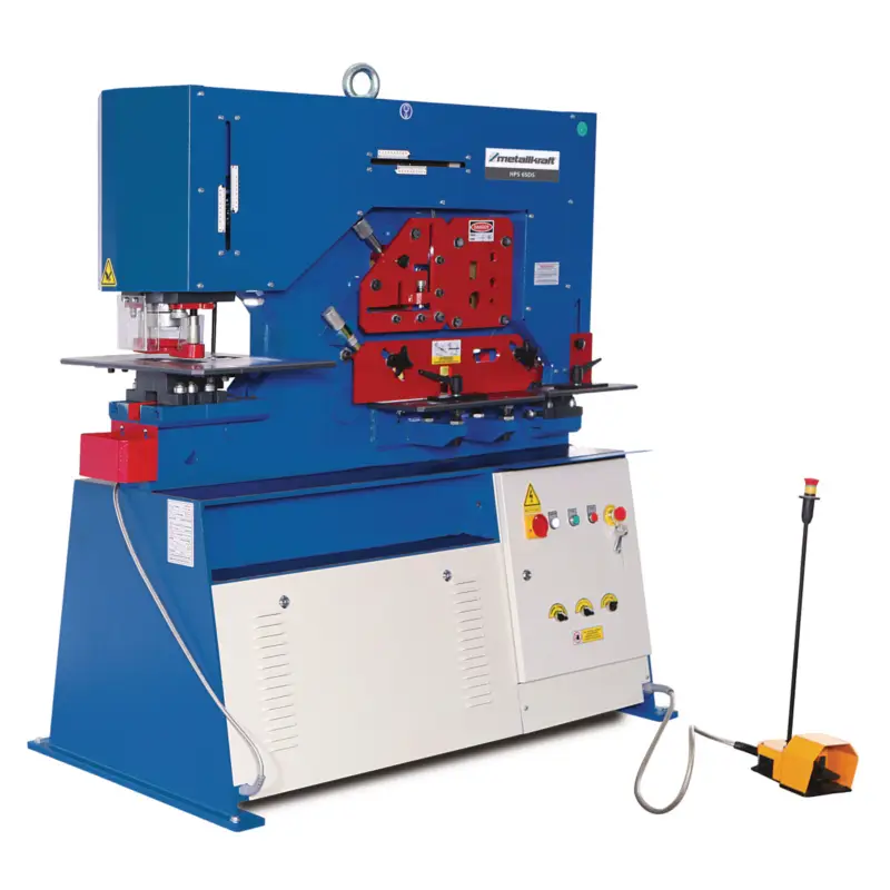 Metallkraft Hydraulische Profilstahlschere/Lochstanze HPS 65 DS Neue Ware