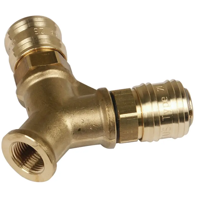 Günstig Aircraft Verteiler 2 x 3/8" mit Kupplung