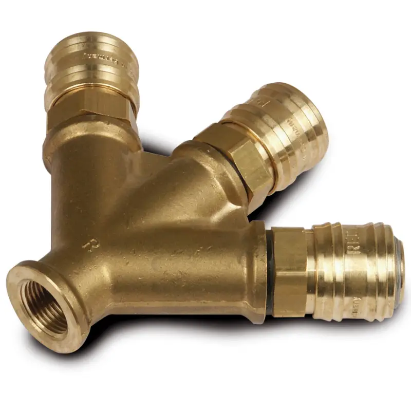 Aircraft Verteiler 3 x 3/8" mit Kupplung Must-Have